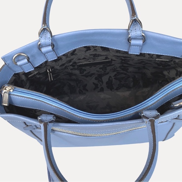 REBECCA MINKOFF Monroe leather double handle adjustable shoulder strap tote bag - Picture 7 of 11